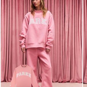 New Parke Valentine's Varsity Mockneck S/M